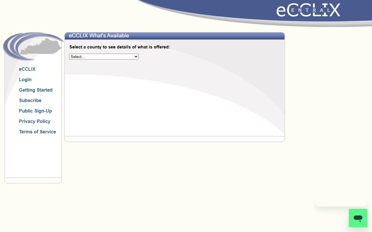 Pike County clerk records eCCLIX availability page for recorded document access