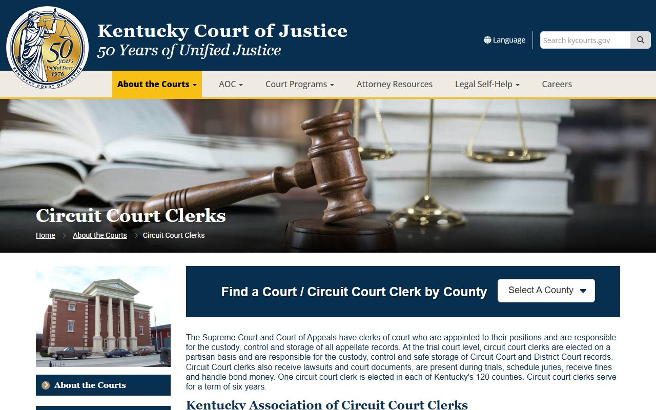 Pike County court records Circuit Court Clerk records custody information