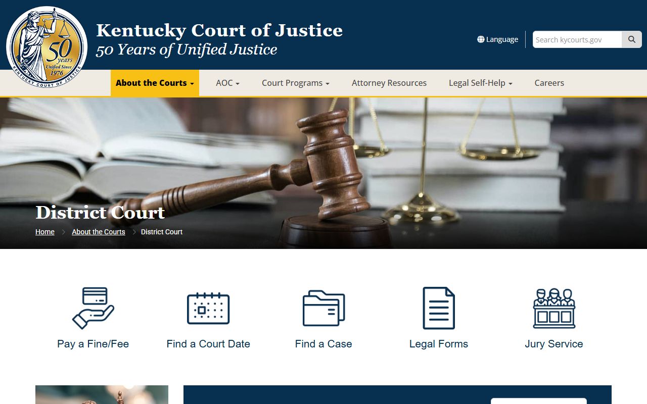 Pike County Circuit Court records comparison with Kentucky District Court jurisdiction